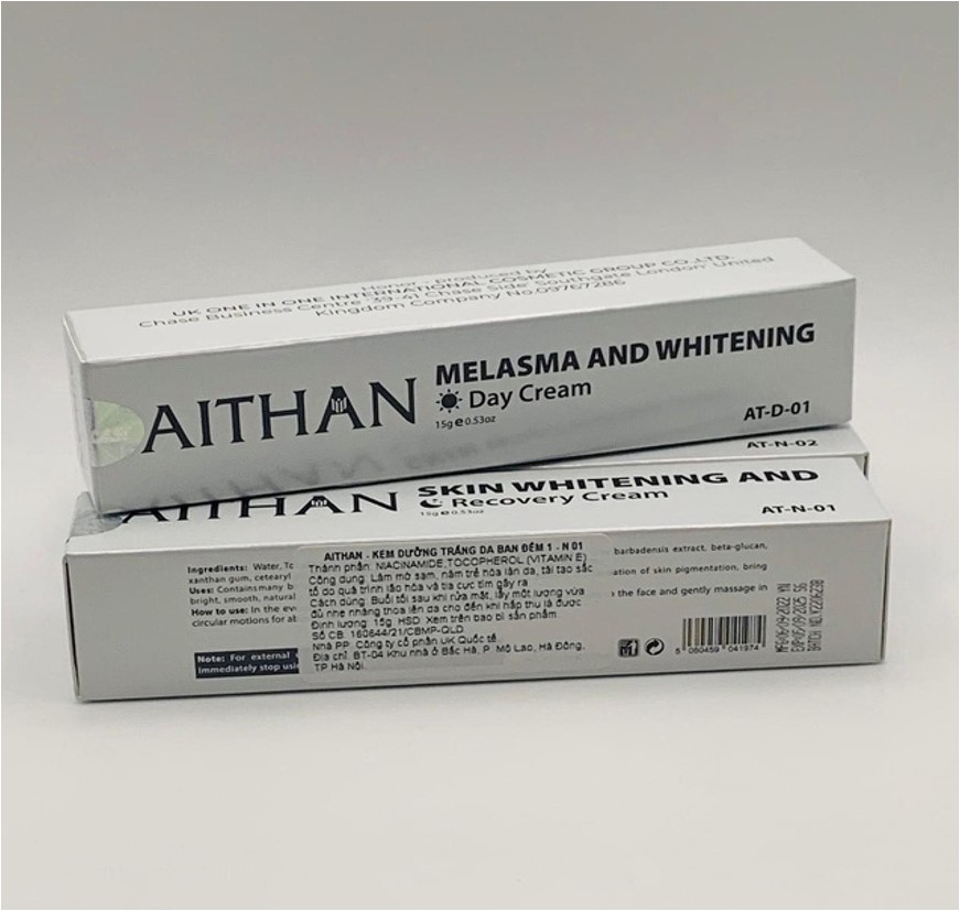 Kem ngày aithan melasma and whitening 